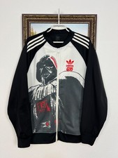 Adidas Originals X Star Wars Darth Vader Track Top Mens Jacket Over Print Sz XL