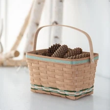 Dresden & Co HANDLED CHRISTMAS CHEER BASKET - Woodland -2025-Longaberger Weavers