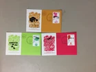 Set of three ENVIRONMENTAL Israel maxi cards