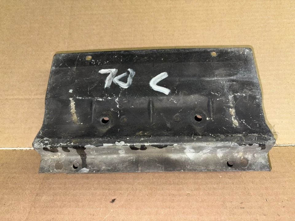 Mercury Cougar 1969 69 1970 70 cubierta de tapa de puerta de combustible XR-7 eliminador OEM Foto 2 de 4