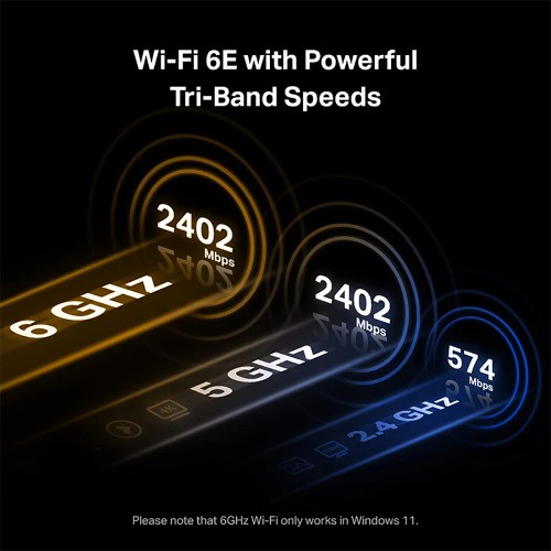 Wifi Adapter AX210 5374Mbps 5.3 Tri Band 2.4G/5G/6G Wireless Network Card - Picture 9 of 13