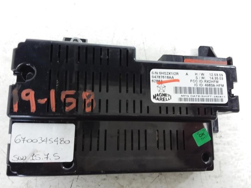 MASERATI QUATTROPO 2016 Chassis Control Module 795114 ID# 4787618AA