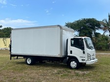Chevrolet W4500 16ft Box Truck 21K Miles Turbo Diesel Lift Gate FL Isuzu NPR