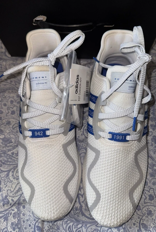 Adidas EQT Cojín ADV Europa Clase de 91 Blanco CP9459 UK 8.5 US 9 EU 42 2/3 Foto 3 de 4