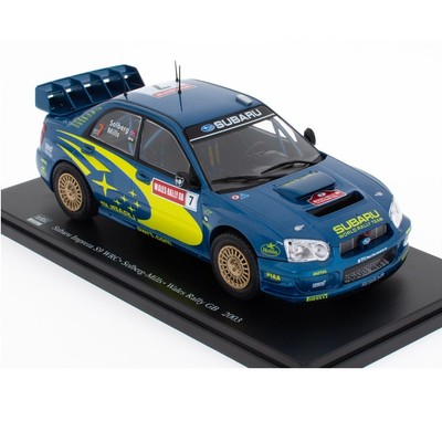 1:24 Subaru Impreza S9 WRC Solberg Wales GB Rally 2003 Ixo Salvat Diecast