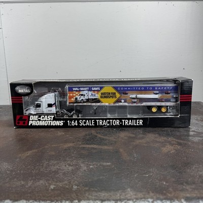 DCP Wal-Mart / SAMS Club 1/64 Diecast International Pro Star Truck Trailer 31484