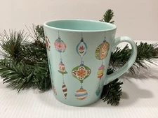 LARGE Christmas Ornament MISTLETOE Coffee Mug Microwave & Dishwasher Safe!