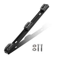 14.17" Red Led Truck Trailer Smoked Red Clearance ID 3 Lamps Trailer Black