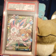 Pokémon Sylveon EX Full Art Generations Radiant Collection RC32 PSA 10