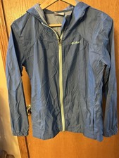 Blue Columbia Youth Switchback II Rain Jacket Size Large