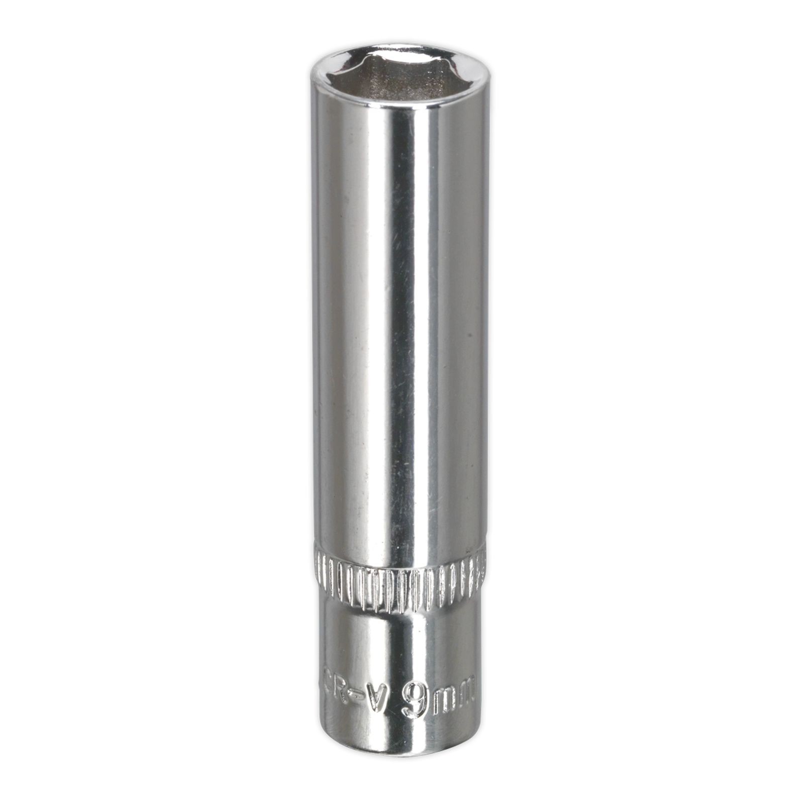 Sealey WallDrive Socket 9mm Deep 1/4"" Square Drive Fully Polished Socket Set - Image 3