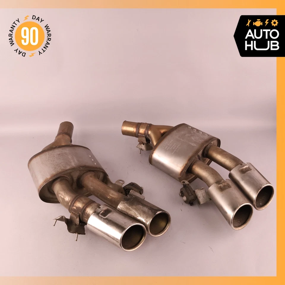 Juego de silenciadores de escape convertibles 18-24 Audi B9 S5 3,0 L 8K0253611BD OEM Foto 2 de 4