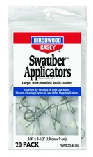 Birchwood Wire handled Swauber Applicators Large Pack of 20 41110