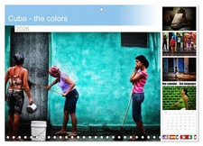 Cuba - the colors (Monthly Wall Calendar 2026 11.7 x 16.5 (open)), CALVENDO 14 M