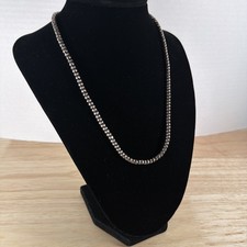 Silpada Sterling Silver Textured Ball Chain 18 15.1g