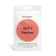 GLP - 1 Patches by Kind Patches for Unisex - 30 Count Patches