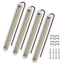 4 Pack 12v Rv Ceiling Dome Light 120 Leds Interior Lighting For Trailer Camper