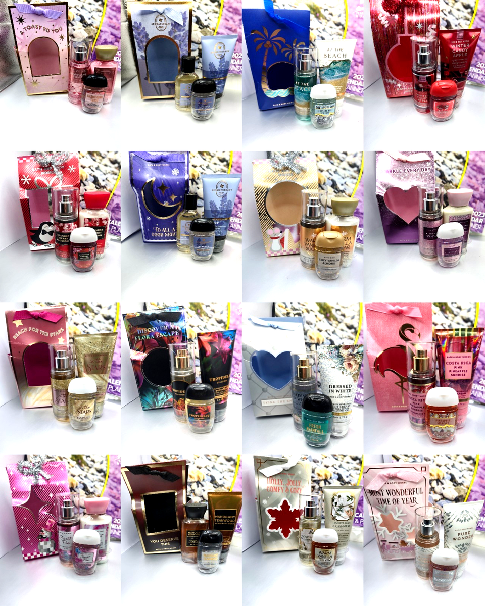 Bath & Body Works Mini Gift Set Body 3 pc Mist Fragrance