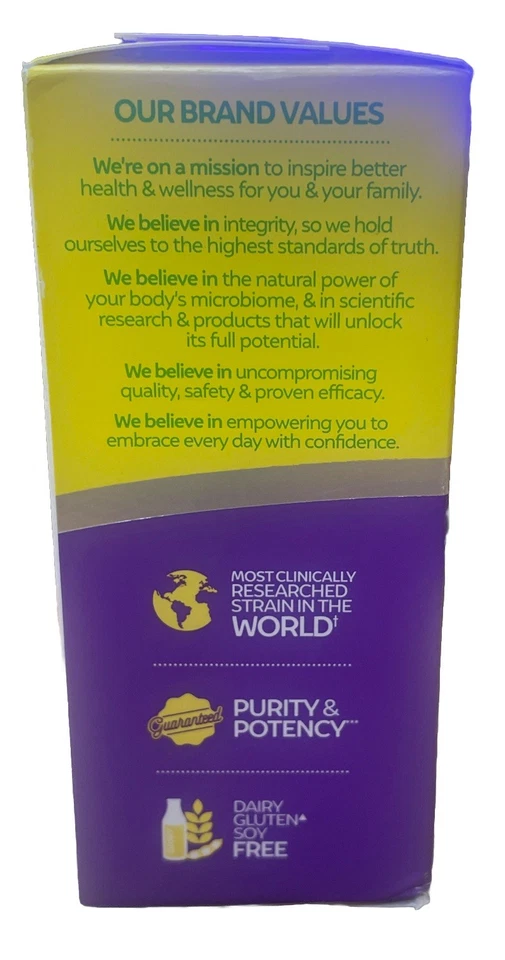 Culturelle Digestivo Diario Probiótico Masticables 24 Naranja Fresca 08/2026 Lote de 2 Foto 4 de 4