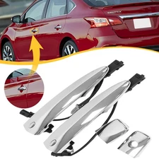 Front Left Side Driver Exterior Door Handle For 2013-2019 Nissan Sentra New