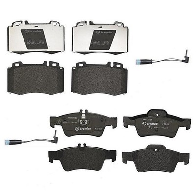 Front and Rear Brembo Low Met Brake Pads Sets Kit for Mercedes W220 S430 S500