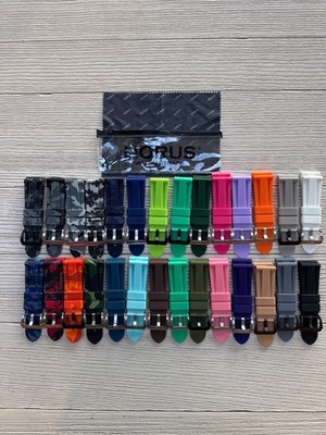 Horus Watch Straps 26mm Lug Width Multiple Colors for Multiple Brands Rubber