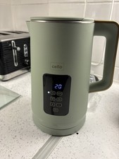 CELLO-KE185-SG Digital Electric Kettle with Temperature Control 1.7L 3Kw Power