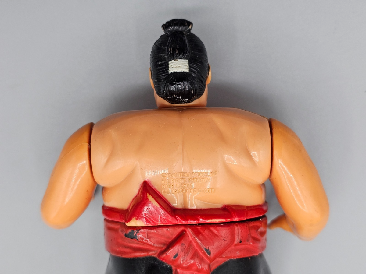 WWE WWF Funskool India Yokozuna Vintage Hasbro Wrestling Action
