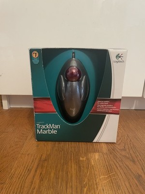Logitech TrackMan Marble Computermaus Vintage 