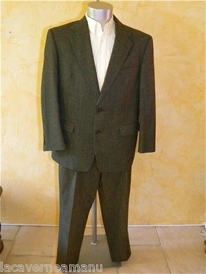BURBERRYS costume laine veste T 50 pantalon T 44 ** HAUT DE GAMME ** - Photo 1/4