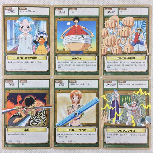 One Piece Carddass Barockwerke Angriff reguläre Karten komplett Bandai 2002 Japan - Bild 5 von 22