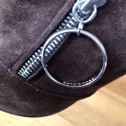 Sergio Rossi Brown Suede Heeled Ankle Boots, Size 40.5 EU/9 AUS/9.5 US - Picture 8 of 8