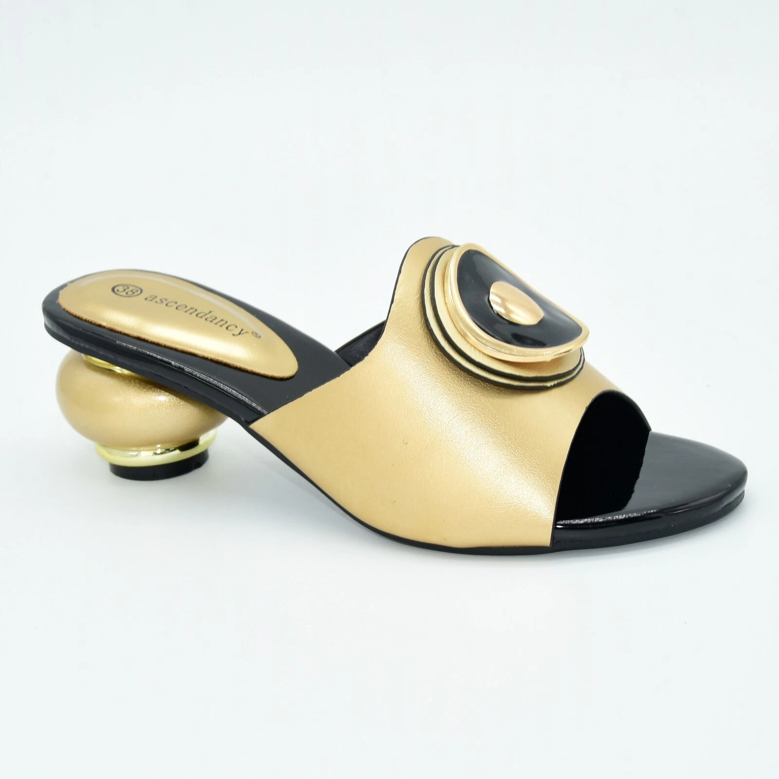 PANTOFOLA D’ORO Sandali donna ultimo design moda scarpe fiori lusso ciabatte blu scarpe