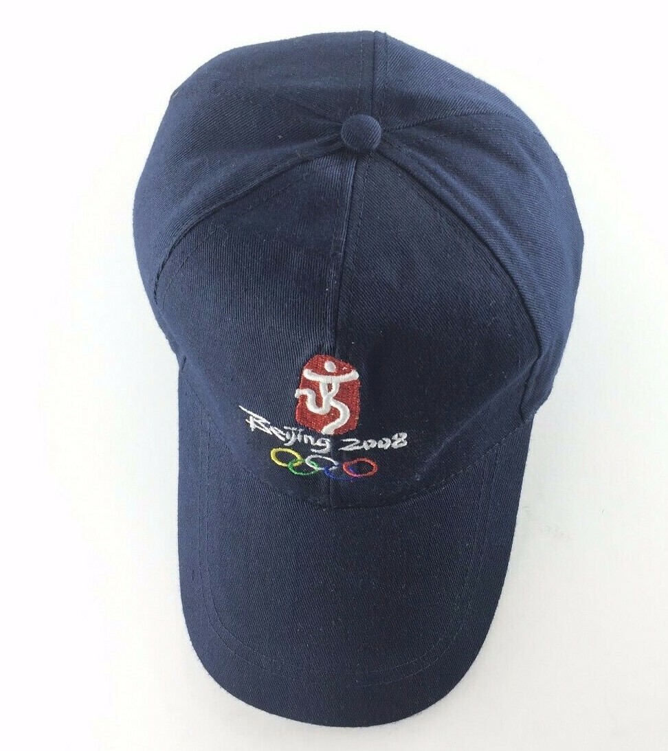 BEIJING 2008 Summer Olympics Baseball Cap Hat Adjustable One Size Strap