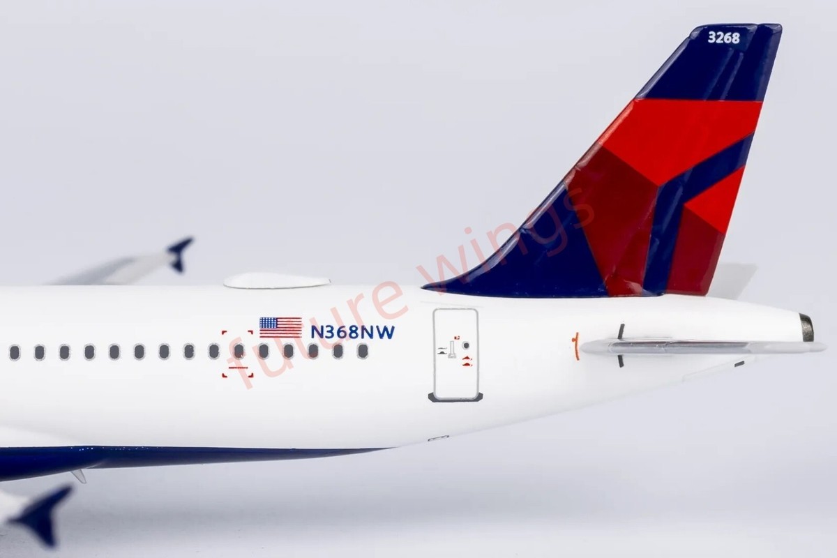 デルタ航空　NG model 1:400 1:400 NG Models NG15045 Delta Airlines A320-200 N368NW +Free