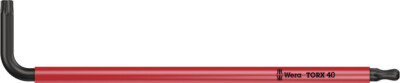 Wera 024358, 967 SPKL Torx  Bo L-Key Multicolour, TX 40 x 132 mm