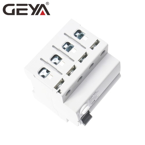 GEYA ELCB Circuit Breaker 4Pole 25/40/63/80/100Amp 30/100/300mA AC-Type RCCB RCD - Picture 5 of 11