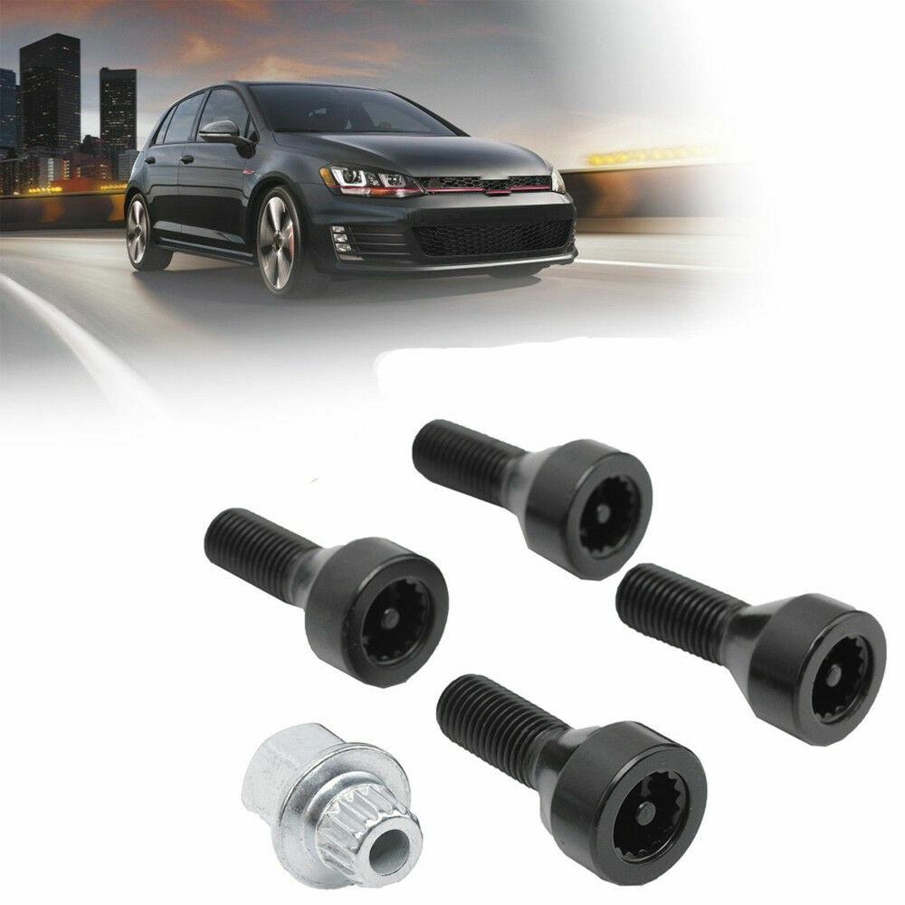 FOR BMW LOCKING SECURITY WHEEL BOLTS NUTS SET 36136786419 E46 E87 E90