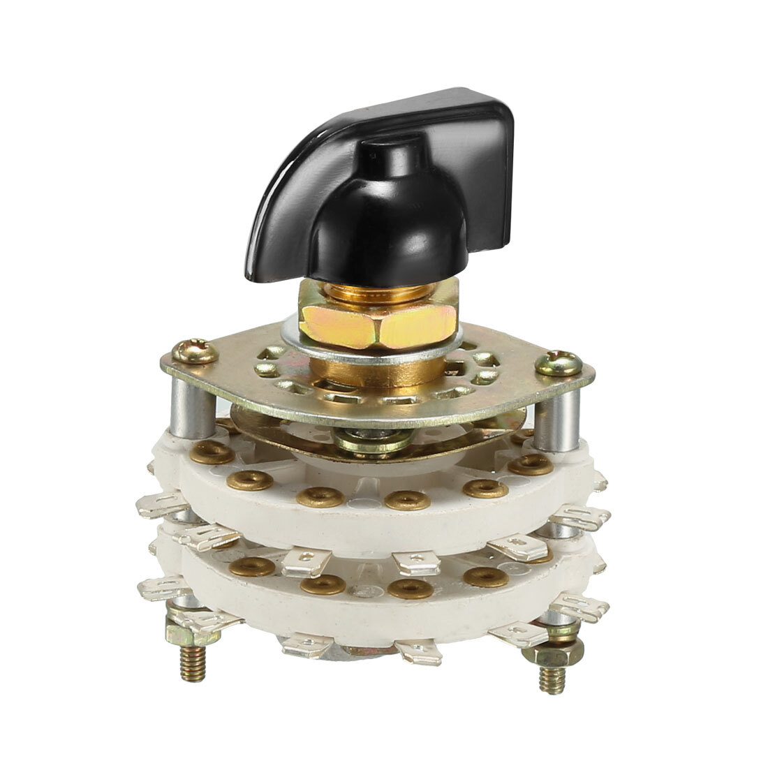 Selector 4 Position 20 Pin Rotary Selector 4P4T Rotary Band Switch Selector - 4 Pole 4 ...