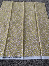 NEW Yellow Baseball Ball Fabric FQ 1/4 Yard