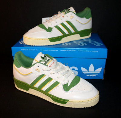 アディダスRIVALRY LOW 86 adidas Rivalry Low 86 Cloud White Clear Blue Shadow Navy