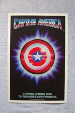 Captain America 1990 Lobby Card Movie Poster