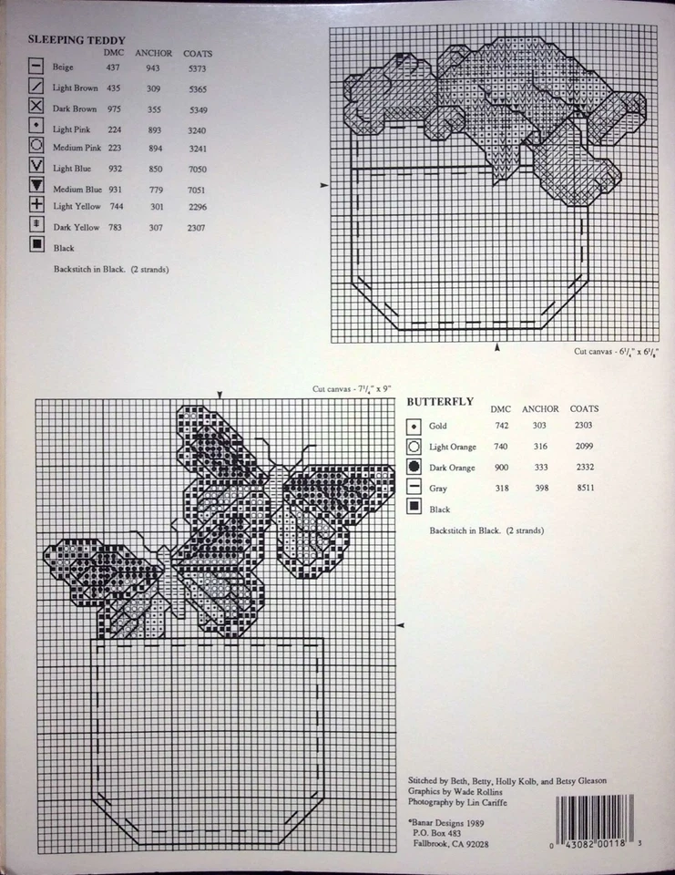 BANAR DESIGNS DESIGNED BY BARBARA FINWALL - CROSS STITCH, SOMETHING ELSE I - Image 3 of 3