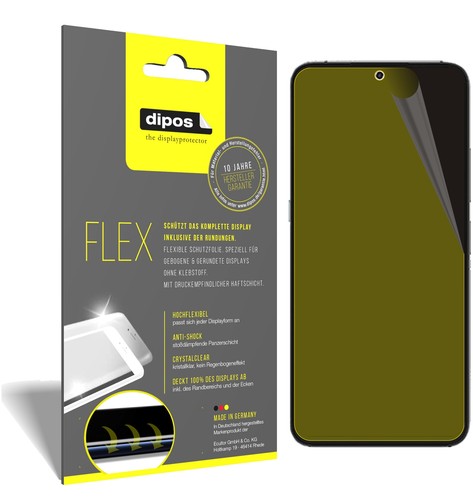 Dipos I 3X Pellicola Protettiva In TPU Per Umidigi S2 Pro – Copertura Totale Curva, Anti-Urto, Made In Germany