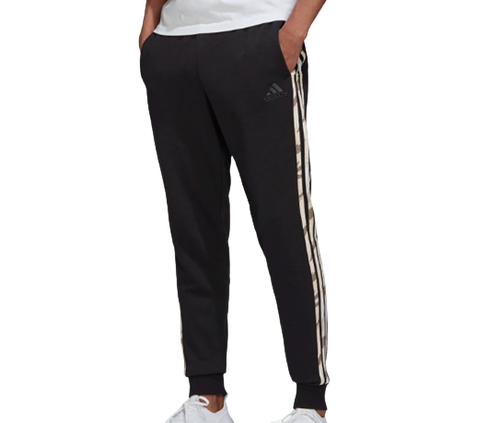 ADIDAS ESSENTIALS CAMO STRIPE BLACK 