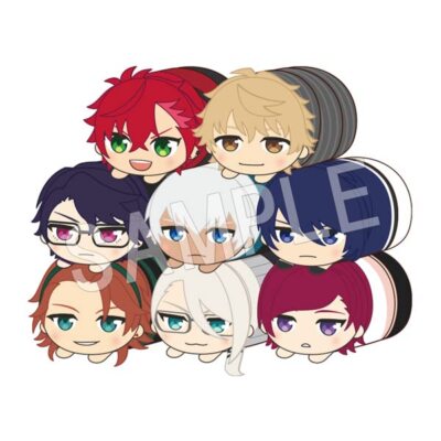 Helios Rising Heroes Mochikororin Plush Mascot Vol.1 x all 8 in Box 8cm toy