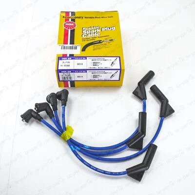 NGK Spark Plug Cables Ignition Wires for Subaru Sambar TT1 TT2 TV1 TV2 TW1 TW2 - Bild 1 von 4