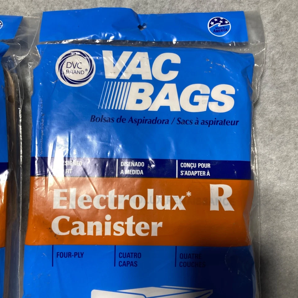 12 Type R Bags for Electrolux Canister Vacuum Bags by DVC - Image 4 of 4