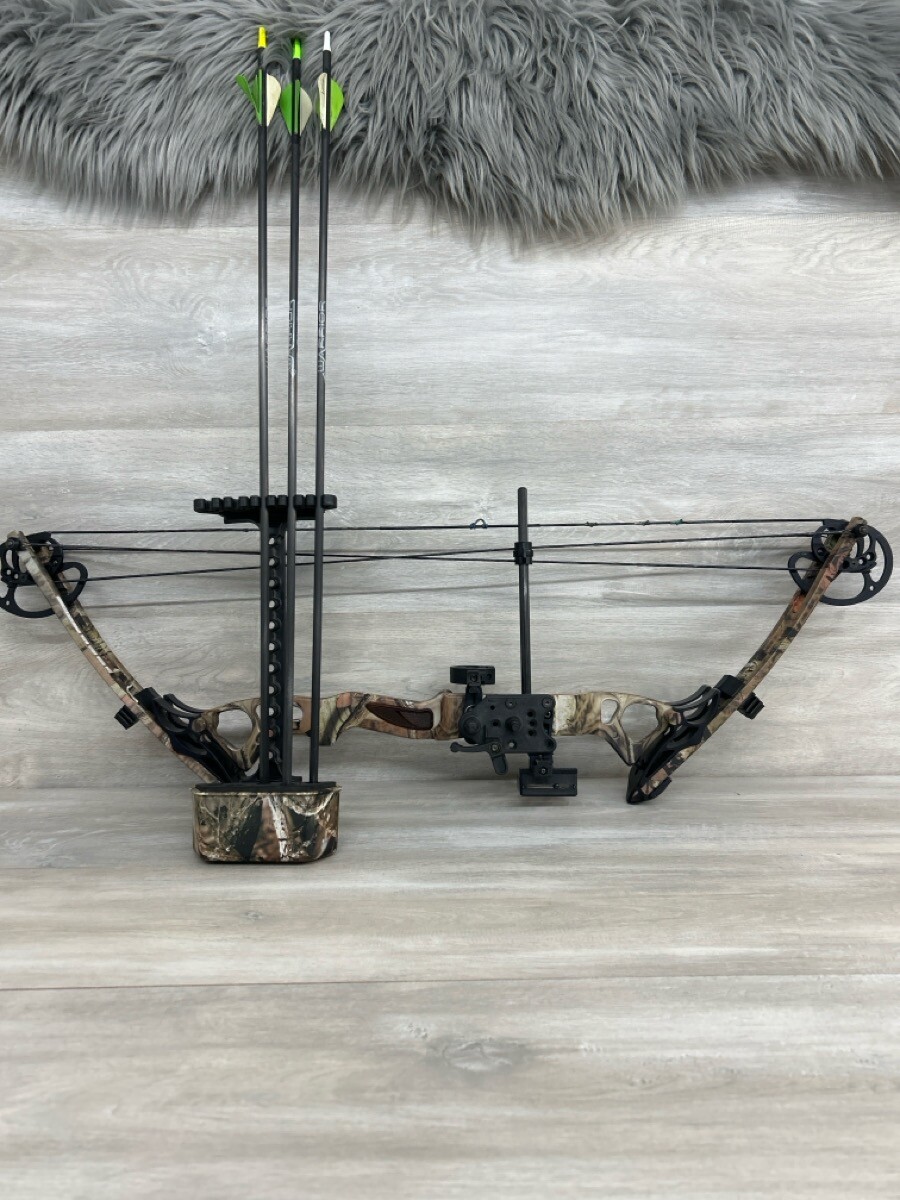 Alpine Frenzy 60lbs Compound Bow – Right-Hand – Good Condition