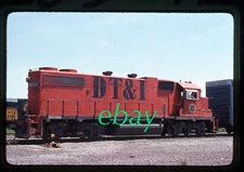 Orig Slide Detroit Toledo & Ironton DTI DT&I #222 GP38-2 1976